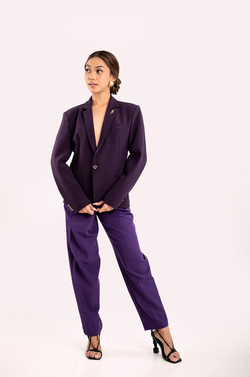 Metropolitan Series: Suit in Purple