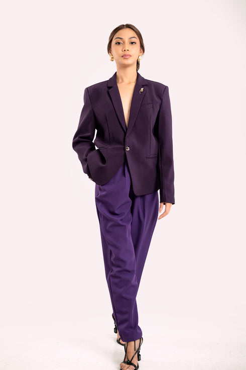 Metropolitan Series: Suit in Purple