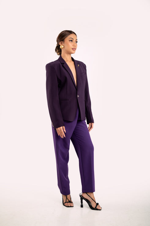 Metropolitan Series: Suit in Purple