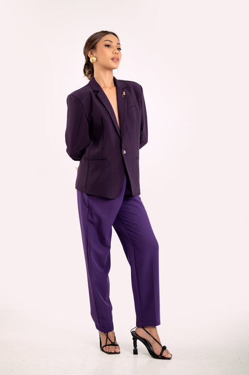 Metropolitan Series: Suit in Purple