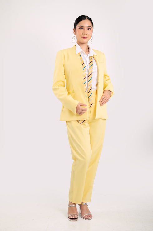 Metropolitan Series: Suit in Yellow