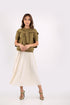 GS Holiday 2024: Crystal Pleated Skirt (022525)