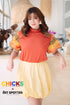 CHICKS x GS: Oringao Puff-Sleeved Top