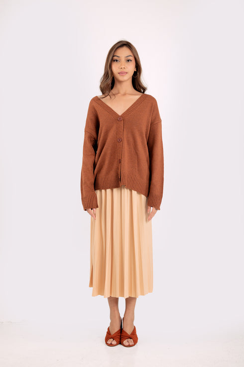 GS Basics 2025: Shine Knitted Cardigan