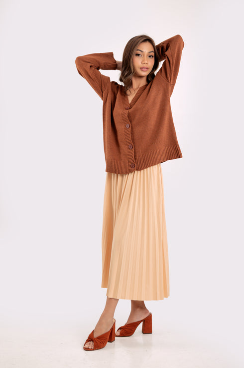 GS Holiday 2024: Crystal Pleated Skirt (022525)