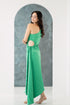 GS Party: Renee One Shoulder Pleated Dress with Cutout Details