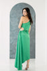 GS Party: Renee One Shoulder Pleated Dress with Cutout Details