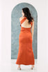 GS Party: Anna Halter/Backless Silk Maxi