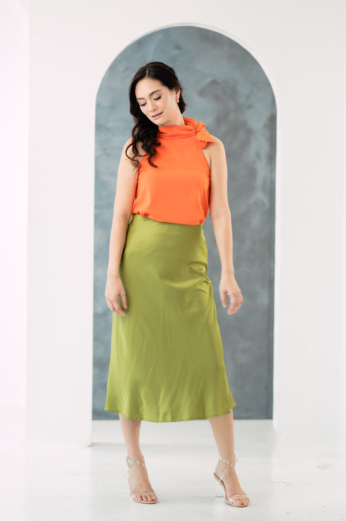 GS Party: Martina Silk Slip Skirt