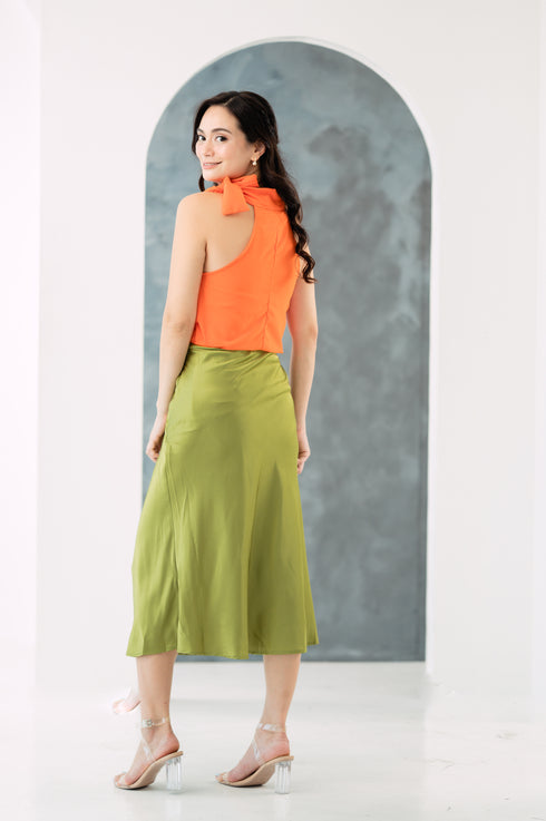 GS Party: Martina Silk Slip Skirt