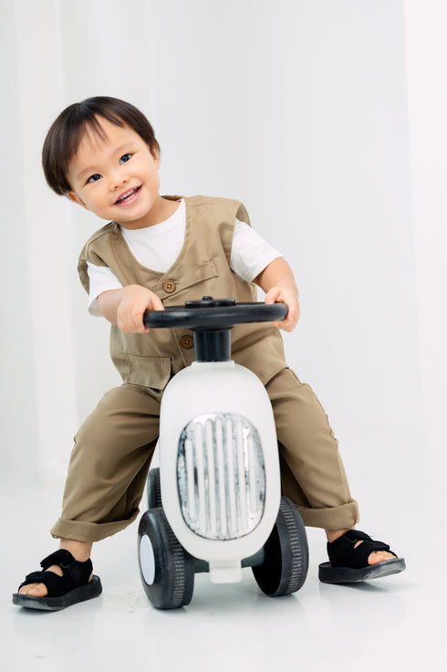 Grey by GS Col 1: Hiroshima Vest and Pants Set