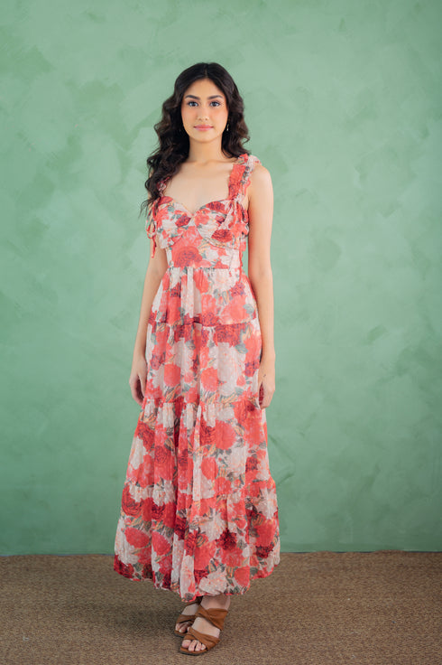 Pre-Holiday: Lebelia Floral Maxi Dress