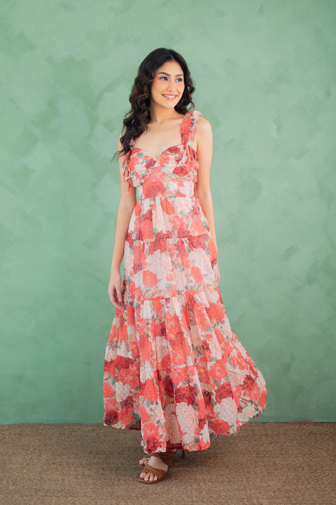 Pre-Holiday: Lebelia Floral Maxi Dress