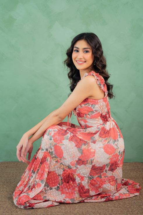 Pre-Holiday: Lebelia Floral Maxi Dress