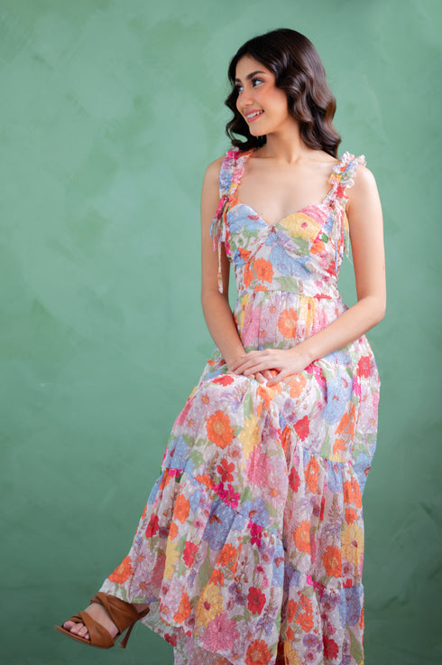 Pre-Holiday: Lebelia Floral Maxi Dress