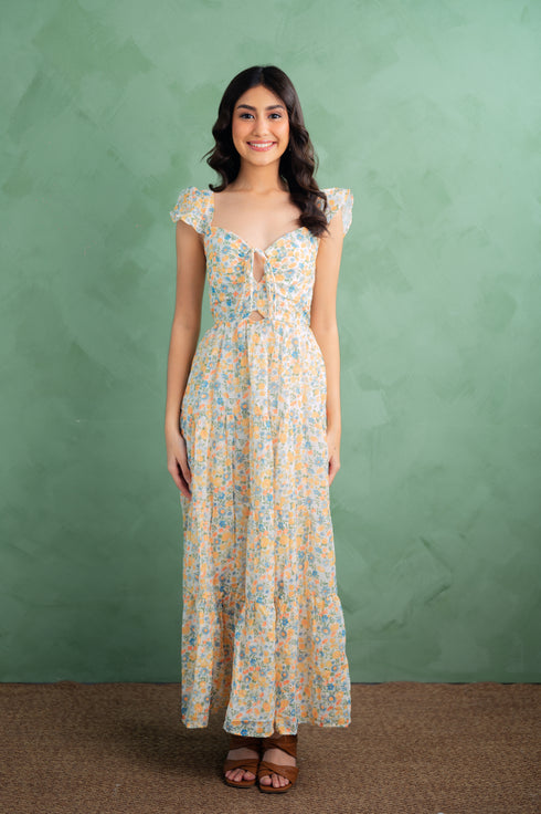 Pre-Holiday: Bush Floral Maxi Dress