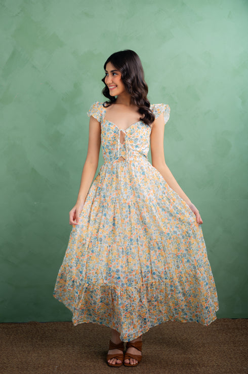 Pre-Holiday: Bush Floral Maxi Dress