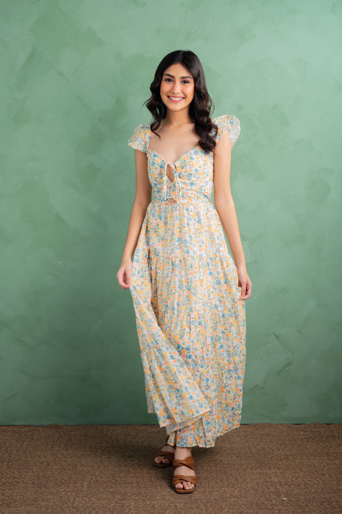 Pre-Holiday: Bush Floral Maxi Dress