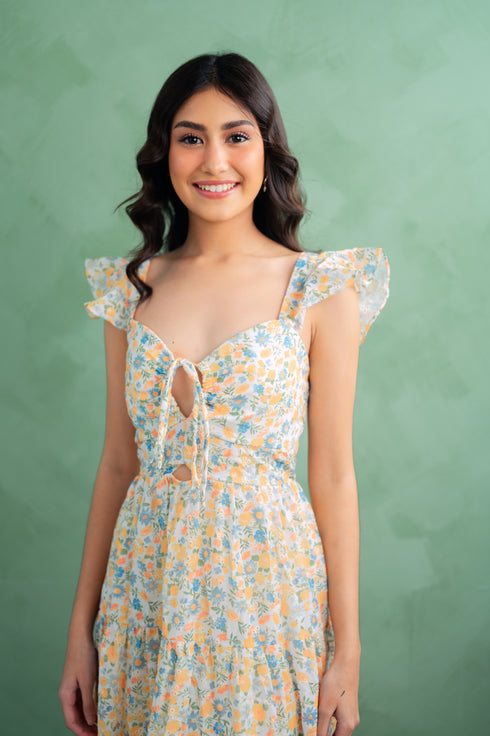 Pre-Holiday: Bush Floral Maxi Dress