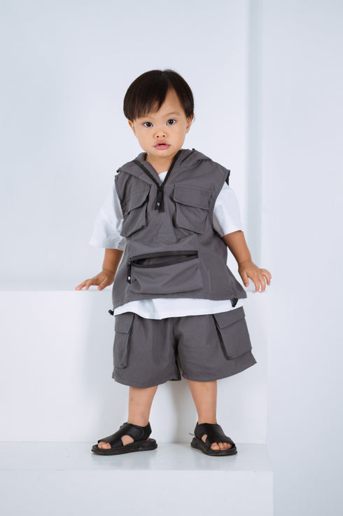 Grey by GS Col 1: Kansai Three Piece Set