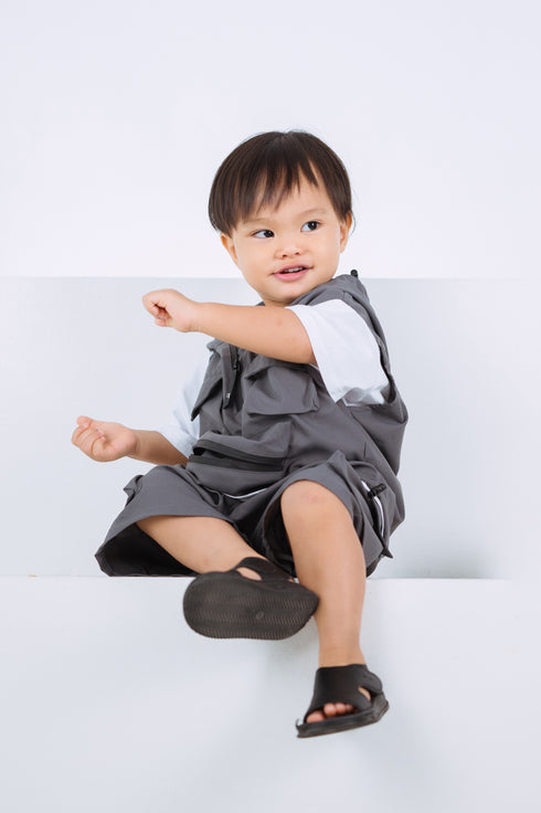 Grey by GS Col 1: Kansai Three Piece Set