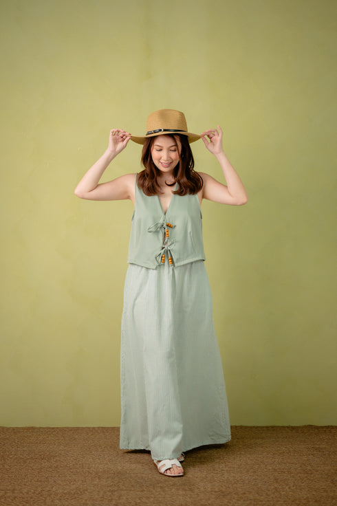 Linen Collection: Cathy Maxi Skirt