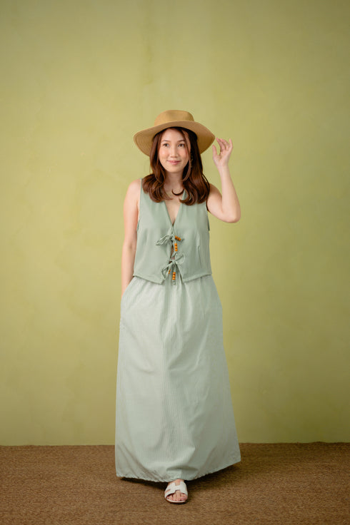 Linen Collection: Cathy Maxi Skirt
