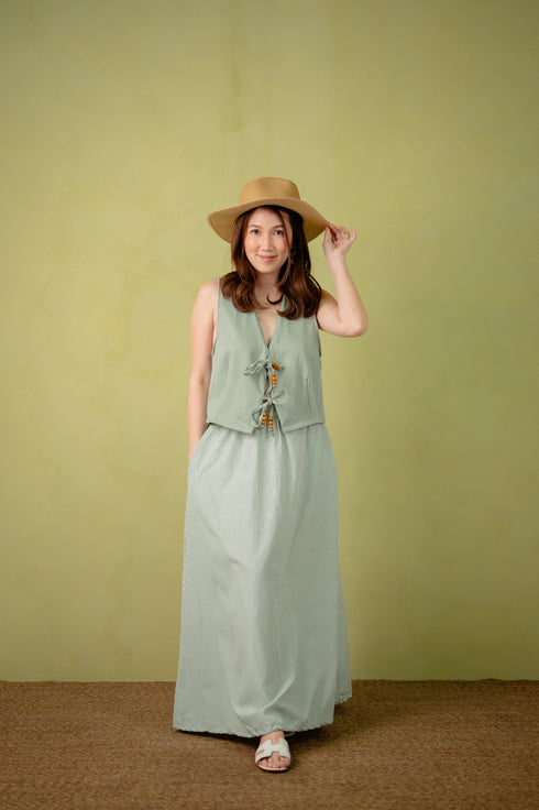 Linen Collection: Cathy Maxi Skirt