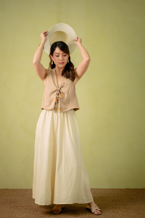 Linen Collection: Cathy Maxi Skirt
