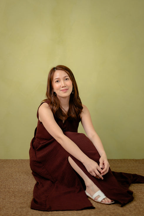 Linen Collection: Alaia Vest and Skirt Set