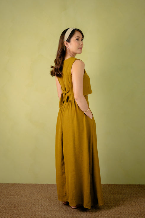 Linen Collection: Alaia Vest and Skirt Set