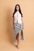 Cocktail: Jisoo Luxurious Skirt in Grey