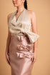 Cocktail: Dalmi Luxurious Skirt in Blush