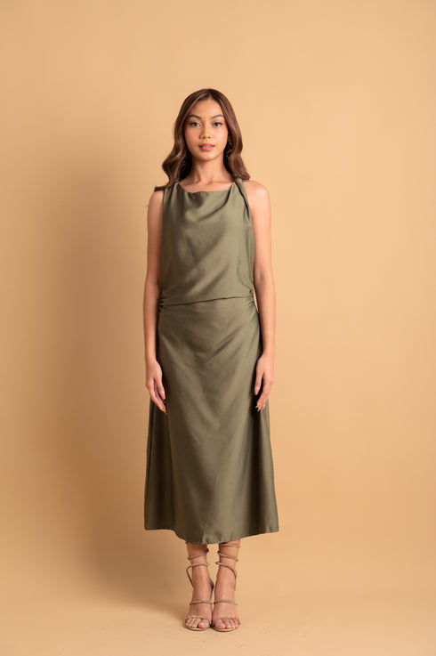Cocktail: Alleyah Silk Dress