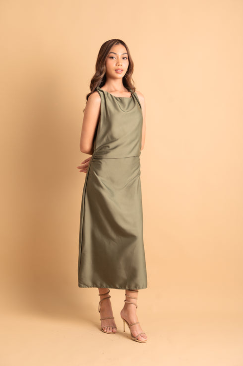 Cocktail: Alleyah Silk Dress
