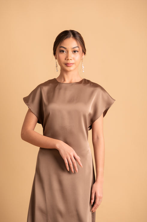 Cocktail: Novie Silk Dress