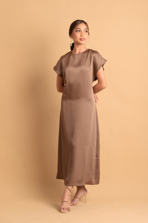 Cocktail: Novie Silk Dress