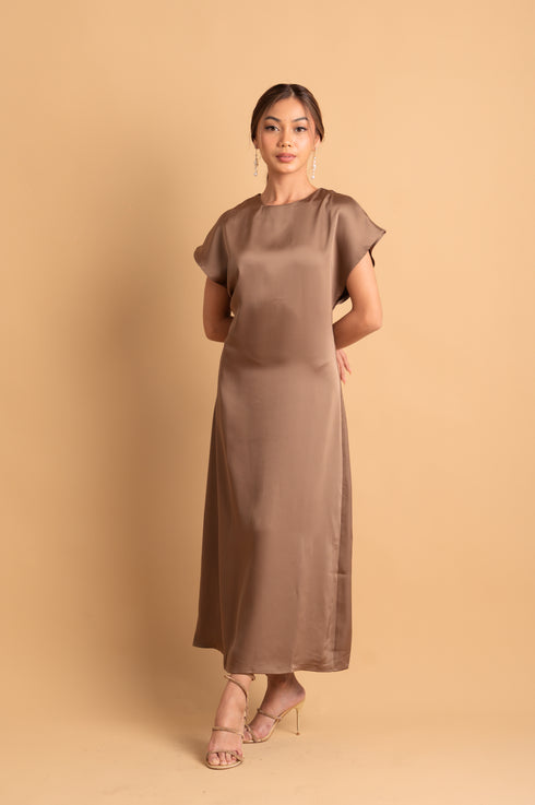 Cocktail: Novie Silk Dress