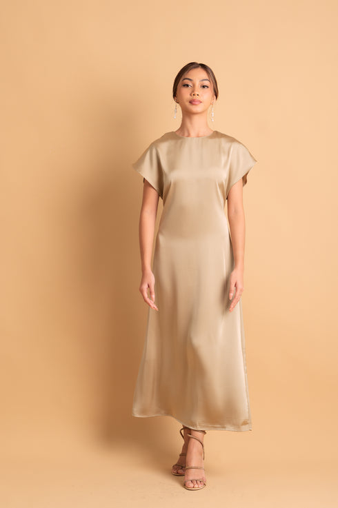 Cocktail: Novie Silk Dress