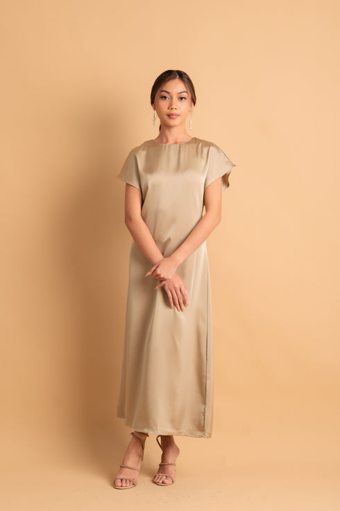 Cocktail: Novie Silk Dress