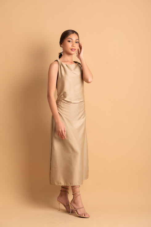 Cocktail: Alleyah Silk Dress