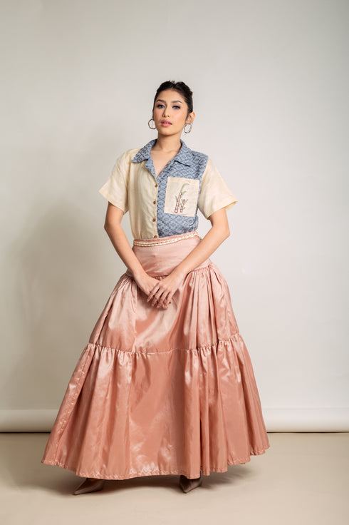 EMGEE by Get Spotted: Dalisay Barong with Hablon Accent