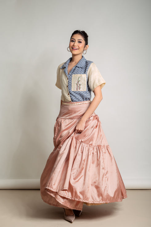 EMGEE by Get Spotted: Dalisay Barong with Hablon Accent