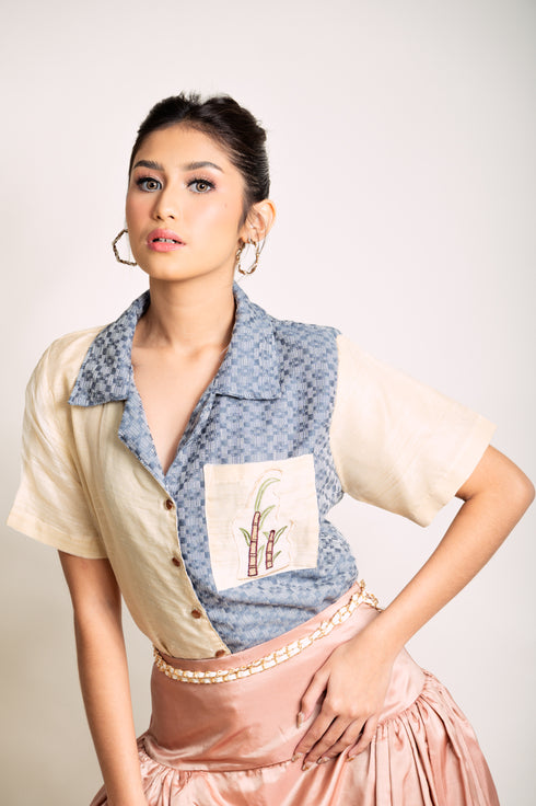 EMGEE by Get Spotted: Dalisay Barong with Hablon Accent