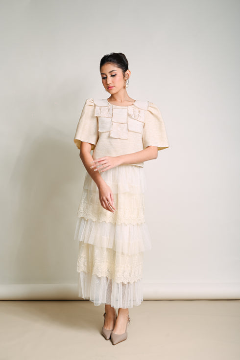 EMGEE by Get Spotted: Leonor Filipiniana Top with National Heroes Embroidery