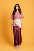 MNL EMGEE by Get Spotted: Vina Lilac Top with Hablon Accent