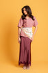 MNL EMGEE by Get Spotted: Vina Lilac Top with Hablon Accent