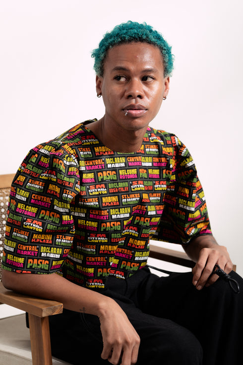 EMGEE by Get Spotted: Gabriela Top in Para Po Fabric