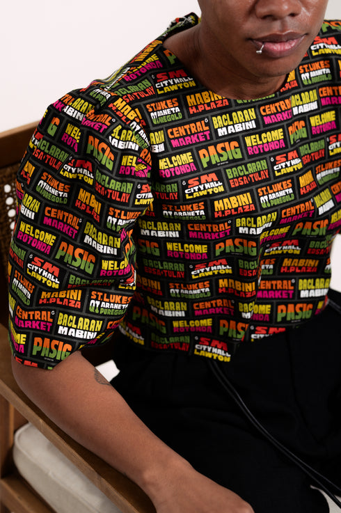 EMGEE by Get Spotted: Gabriela Top in Para Po Fabric