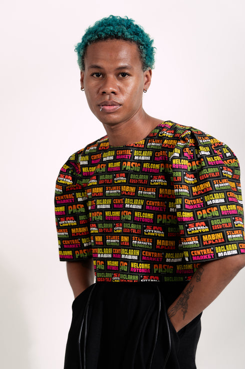 EMGEE by Get Spotted: Gabriela Top in Para Po Fabric